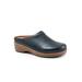 Wide Width Women's Arvada Mule by SoftWalk in Navy (Size 8 1/2 W)