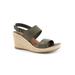 Women's Hartley Sandal by SoftWalk in Dark Olive (Size 11 M)