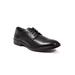 Wide Width Men's Metro Oxford Comfort Dress Shoes by Deer Stags in Black (Size 10 1/2 W)