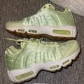 Nike Shoes | Nike Satin Air Max 95 Womens Size 8.5 | Color: Yellow | Size: 8.5