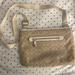 Coach Bags | Coach Crossbody, Satchel Or Handbag In Off White And Tan Signature C Jacquard | Color: Cream/Tan | Size: See Pics & Description