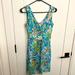 Lilly Pulitzer Dresses | Lily Pulitzer Summer Dress - Summer Pattern - Size Small | Color: Blue/White | Size: S