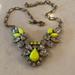 J. Crew Jewelry | Jcrew Statement Necklace | Color: Gold/Yellow | Size: Adjusts To 18 1/2”