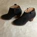 Madewell Shoes | Madewell Black Leather Billie Ankle Boots Size 6.5 | Color: Black | Size: 6.5