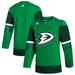 Men's adidas Kelly Green Anaheim Ducks 2023 St. Patrick's Day Primegreen Authentic Jersey