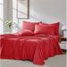 Eider & Ivory™ Mozingo Sheet Set Microfiber/Polyester in Red | California King | Wayfair DF877B86D59246A490F0A404766FD76D