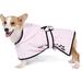 Personalized Passion Personalized Dog Bathrobe Towel w/ Name & Paw-Dog Bath Robe for Custom Pet Bathrobe for Dogs Fleece/ | 37.008 W in | Wayfair