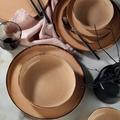 East Urban Home Tupelo 24 Piece Dinnerware Set, Service for 6 Porcelain/Ceramic in Pink | Wayfair 5B3F8DE768B24FABB0A646DA0B597873