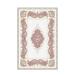 White 47 x 31 x 0.31 in Area Rug - East Urban Home Justine Oriental Machine Made Flatweave Area Rug in Red/ | 47 H x 31 W x 0.31 D in | Wayfair