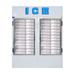 Polar Temp 670ADG 62" Indoor Ice Merchandiser w/ (78) 20 lb Bag Capacity - Glass Doors, 115v, White