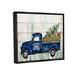 The Holiday Aisle® Merry Christmas Blue Holiday by Kim Allen - Graphic Art on Wood in Brown | 25 H x 31 W x 1.7 D in | Wayfair