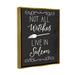 The Holiday Aisle® Not All Witches Live in Salem Broom by Louise Allen Designs - Graphic Art on Canvas in Black/White | Wayfair