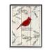 Stupell Industries Cardinals Appear Loved Ones Near Phrase Giclee Art By Jetty Home, LLC. Wood in Brown/Gray/Red | 20 H x 16 W x 1.5 D in | Wayfair