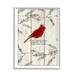 Stupell Industries Cardinals Appear Loved Ones Near Phrase Giclee Art By Jetty Home, LLC. Wood in Brown/Gray/Red | 30 H x 24 W x 1.5 D in | Wayfair