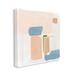 Stupell Industries Pastel Geometric Square Shapes Canvas Wall Art By Melissa Wang Canvas in White | 36 H x 36 W x 1.5 D in | Wayfair