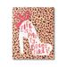 Stupell Industries Life Is A Party Dress Like It Phrase Canvas Wall Art By Laura Watson Metal in Black/Brown/Pink | 40 H x 30 W x 1.5 D in | Wayfair