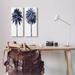 Stupell Industries Modern Summer Palms Detailed Nature 2 Piece Canvas Wall Art Set By Devon Davis Canvas in Blue/White | Wayfair