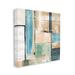 Stupell Industries Geometric Shapes Collage Composition Canvas Wall Art By Susan Jill Canvas in White | 36 H x 36 W x 1.5 D in | Wayfair