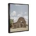 Stupell Industries Peaceful Country Barn Farmland Framed Floater Canvas Wall Art By Jennifer Rigsby Canvas in Brown | 21 H x 17 W x 1.7 D in | Wayfair