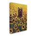 Stupell Industries Happy Bear Sunflower Field Canvas Wall Art By Lucia Heffernan Canvas in Brown/Yellow | 20 H x 16 W x 1.5 D in | Wayfair