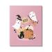 Stupell Industries Pink Boo Halloween Ghosts Canvas Wall Art By Louise Allen Designs Canvas in Black/Orange/Pink | 30 H x 24 W x 1.5 D in | Wayfair