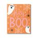 Stupell Industries Hey Boo Halloween Ghosts Canvas Wall Art By Taylor Shannon Designs Canvas in Orange | 30 H x 24 W x 1.5 D in | Wayfair