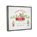 The Holiday Aisle® Farm Fresh Christmas Trees Seasonal - Floater Frame Graphic Art on Canvas in Green/Red/White | 17 H x 21 W x 1.7 D in | Wayfair