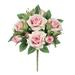 Primrue Roses Stems Silk/Polyester/Fabric in Pink | 13 H x 8 W x 8 D in | Wayfair 5F1B6F1C29164F70BE2262739C4010AC