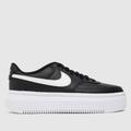 Nike court vision alta trainers in black & white