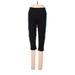 VSX Sport Active Pants - Low Rise Skinny Leg Cropped: Black Activewear - Women's Size Small