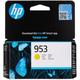 Hp 953 cartouche dencre jaune authentique pour hp OfficeJet Pro 8710/8715/8720 F6U14AE