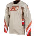 Klim Mojave 2023 Maillot de motocross, beige, taille L