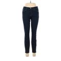 J.Crew Jeggings - Mid/Reg Rise: Blue Bottoms - Women's Size 28 - Dark Wash