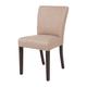 GR367 - Bolero Contemporary Dining Chair Natural (Pack 2) Pack of 2