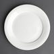 Churchill Art de Cuisine Menu Mid Rimmed Plates 202mm (Pack of 6) Pack of 6