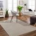 Aldis 6'4" x 9' Mocha/Walnut/White Tonal/Multi Brown/Dark Gray/Taupe/Tan Washable Area Rug - Hauteloom