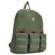 Artsac Khaki 3 Pocket Zip Front Large Backpack New Look