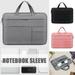 Chok Laptop Bag for Men Women Slim Light Business Briefcase Messenger Bag Portable Computer Carrying Sleeve Case Hidden Handle Fits 15.6 Inch Laptop