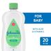 Johnson s Baby Oil Mineral Oil with Aloe Vera & Vitamin E 20 fl. oz