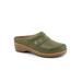 Extra Wide Width Women's Aurora 3.0 Mule by SoftWalk in Dark Olive (Size 7 1/2 WW)