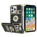 Gold Series Square Case With Ring Grip (J) for iPhone 14 Pro Max