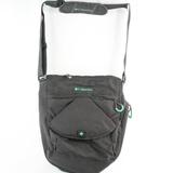 Columbia Bags | Columbia Expandable Black Nylon Cross Body Diaper Bag Multi Pockets Backpack | Color: Black/Green | Size: Os