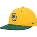 Men's Nike Gold Baylor Bears Aero True Baseball Performance Fitted Hat