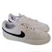 Nike Shoes | Nike Court Vision Low Next Nature Men’s White Sneakers Size 11.5 | Color: White | Size: 11.5
