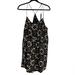 Madewell Dresses | Madewell Silk Starview Batik Grid Minidress Sz 12 | Color: Black/White | Size: 12