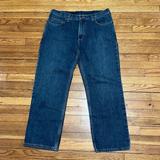 Carhartt Jeans | Carhartt Carpenter Jeans Men's Outdoor Work Size 39x30 Loose Fit Dark Wash | Color: Blue | Size: 39