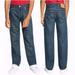 Levi's Bottoms | Levi’s Jeans 505 Regular Distressed Blue Medium Wash Size 14 Husky Boy’s Unisex | Color: Blue | Size: 14b