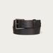 Lucky Brand Leather Jean Belt With Roller Buckle And Rivets - Men's Accessories Belts in Black, Size 38