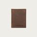 Lucky Brand Double Stitched Leather L-Fold Wallet - Women's Accessories Clutch Wallet in Dark Brown