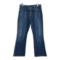 Levi's Jeans | Levi's Night Blues Boot Cut Jeans Blue Medium Wash Fading Whiskering Rhinestones | Color: Blue | Size: 31